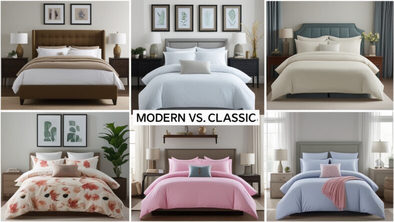 Modern vs Classic: Comparing Popular Duvet Cover Styles Across Retailers