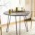 Elegant Grey & White Wash Wood Dining Table