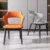 Elegant Modern Acrylic Office & Dining Chair with PU Leather
