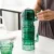 Cactus-Themed Stackable Glass Coffee Mug Set