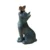Charming Resin Cat & Butterfly Statue