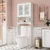 Chic Over the Toilet Bathroom Storage Cabinet