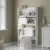 White 6-Tier Over-The-Toilet Storage Cabinet