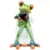 Charming Resin Frog Statue for Indoor & Outdoor Decor