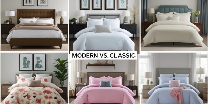 Modern vs Classic: Comparing Popular Duvet Cover Styles Across Retailers